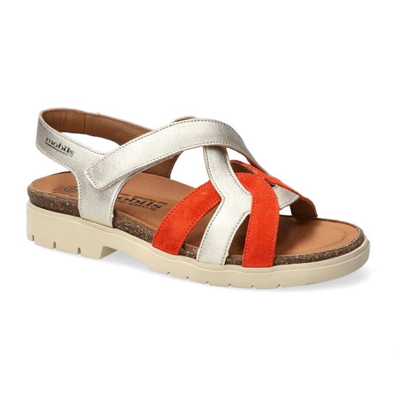 Mephisto sandaal oranje-photo-2