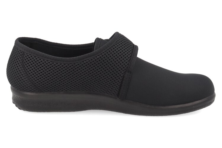 Fly flot pantoffel zwart tweede thumbnail