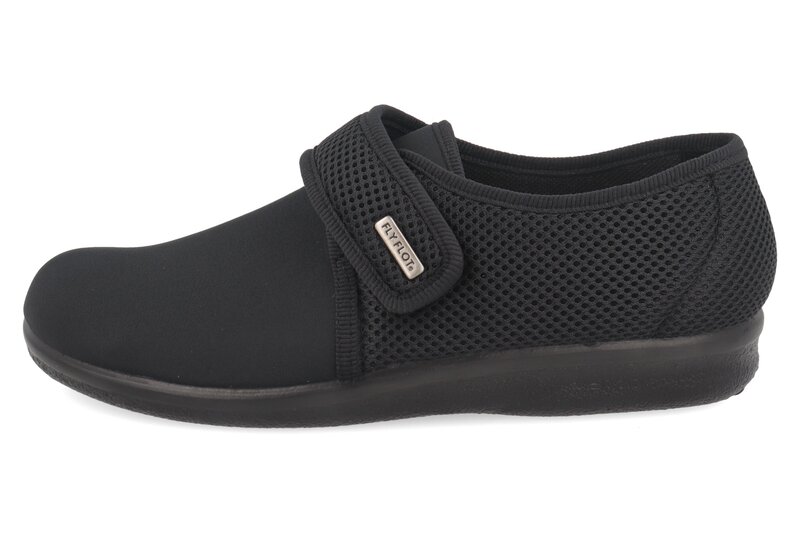 Fly flot pantoffel zwart-photo-1