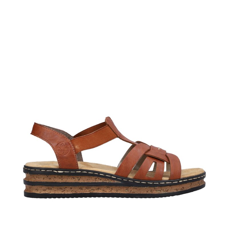 Rieker sandaal cognac-photo-4