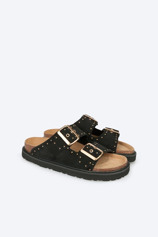 Rohde pantoffel zwart-photo-2