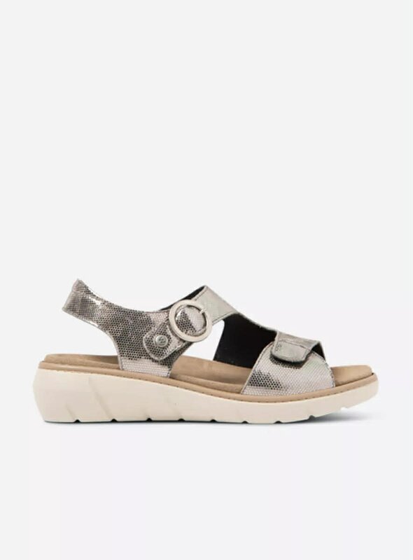 Wolky sandaal zilver-photo-1