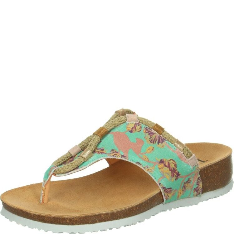 Think teenslipper blauw tweede thumbnail