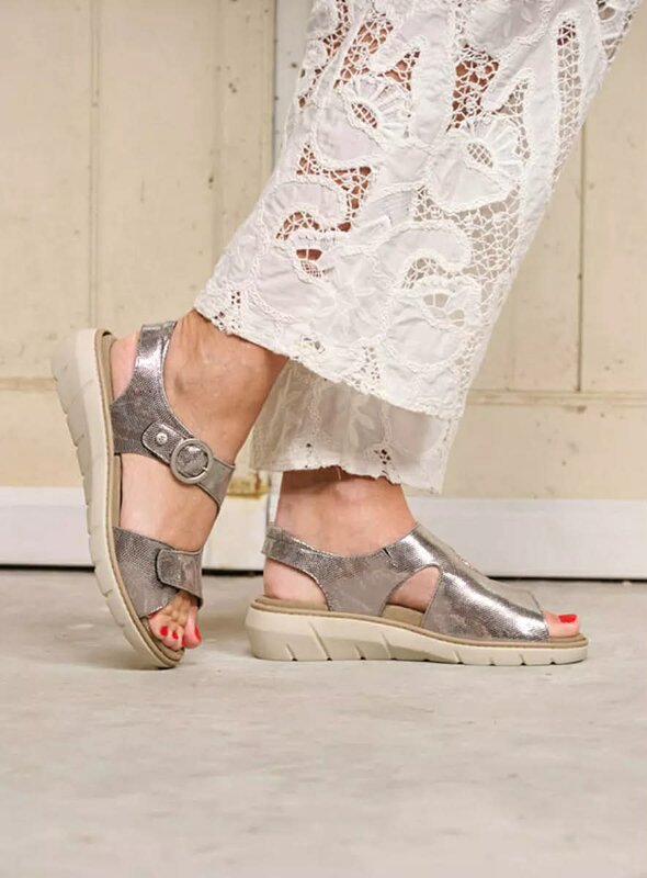 Wolky sandaal zilver-photo-5