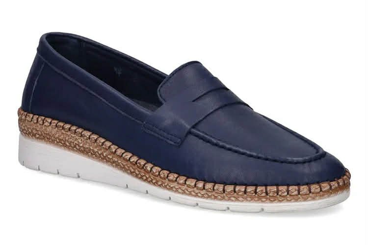 Hush puppies schoen blauw eerste thumbnail