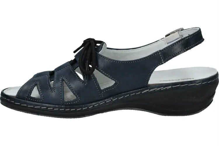 Hush puppies sandaal blauw tweede thumbnail