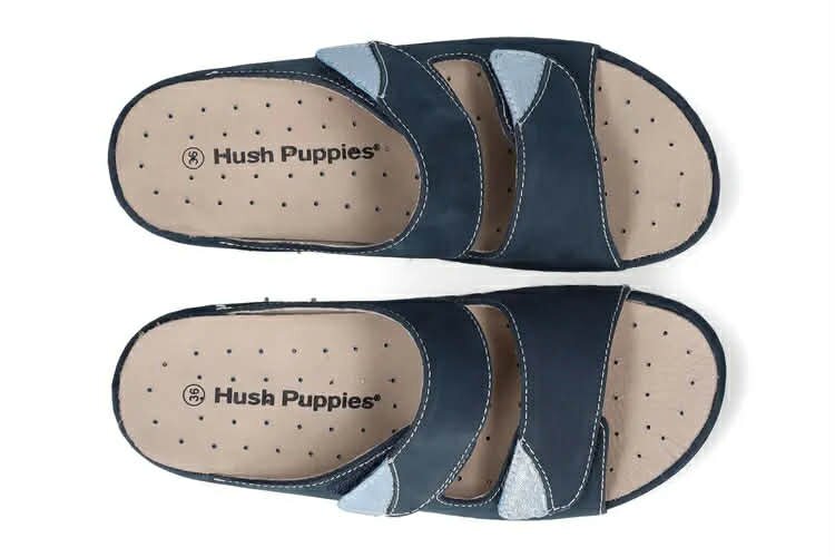 Hush puppies aansteker blauw-photo-3