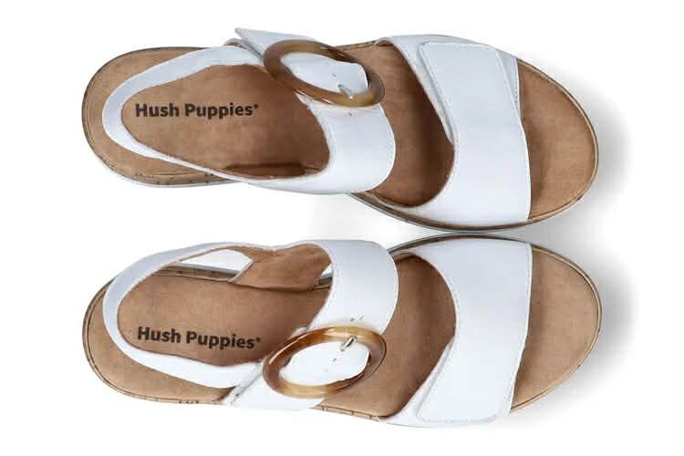 Hush puppies sandaal wit-photo-4