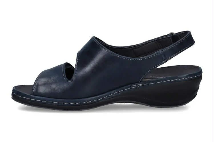 Hush puppies sandaal blauw tweede thumbnail