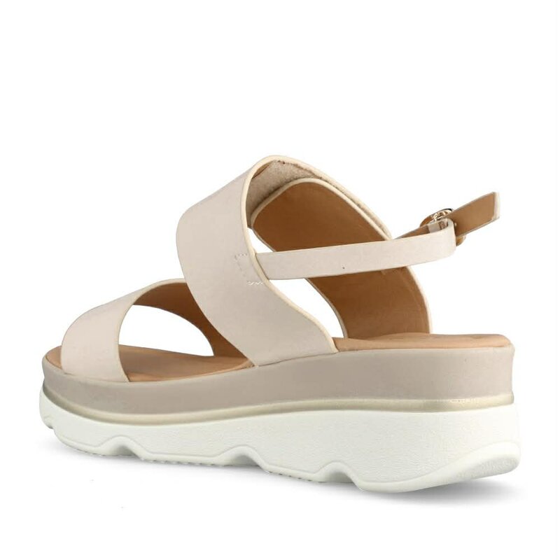 Donna serena schoen beige-photo-3