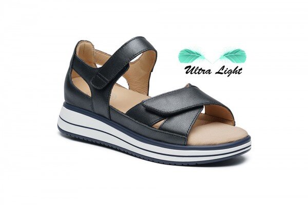 Comfort sandaal blauw-photo-3