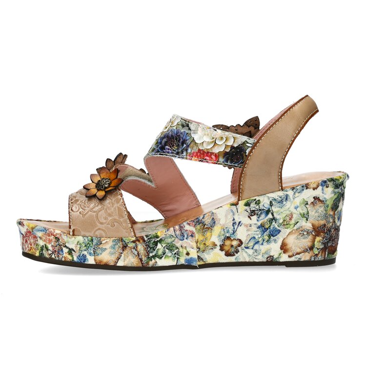 Laura vita sandaal beige tweede thumbnail