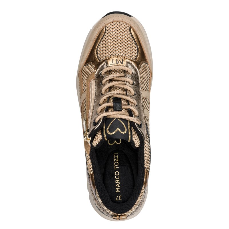 Marco tozzi schoen beige-photo-5