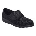 Josef seibel pantoffel zwart-thumb-3
