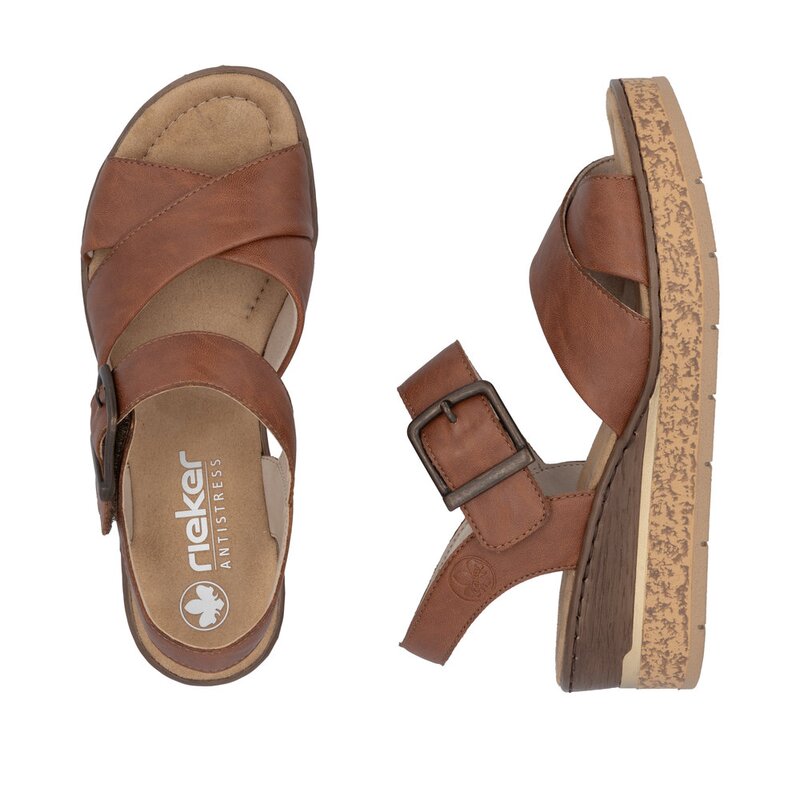 Rieker sandaal cognac-photo-6