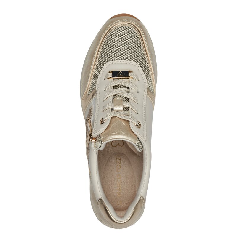 Marco tozzi schoen beige-photo-4