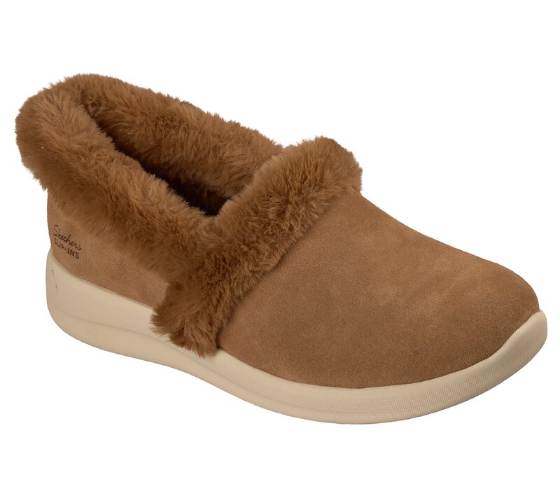Skechers pantoffel cognac-photo-4