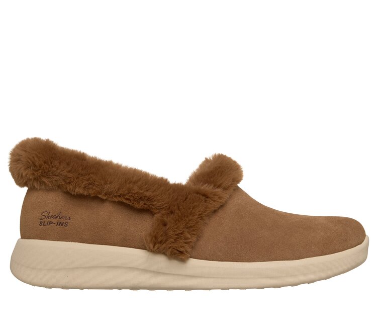 Skechers pantoffel cognac eerste thumbnail