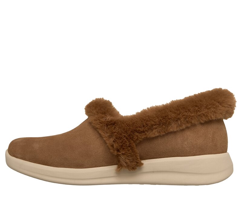 Skechers pantoffel cognac-photo-2