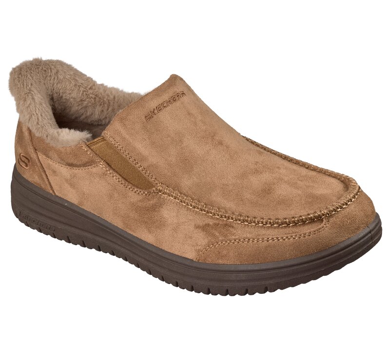 Skechers pantoffel cognac-photo-4