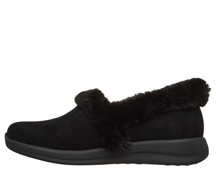 Skechers pantoffel zwart tweede thumbnail