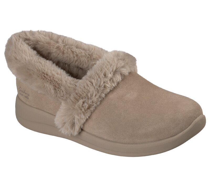 Skechers pantoffel taupe-photo-4