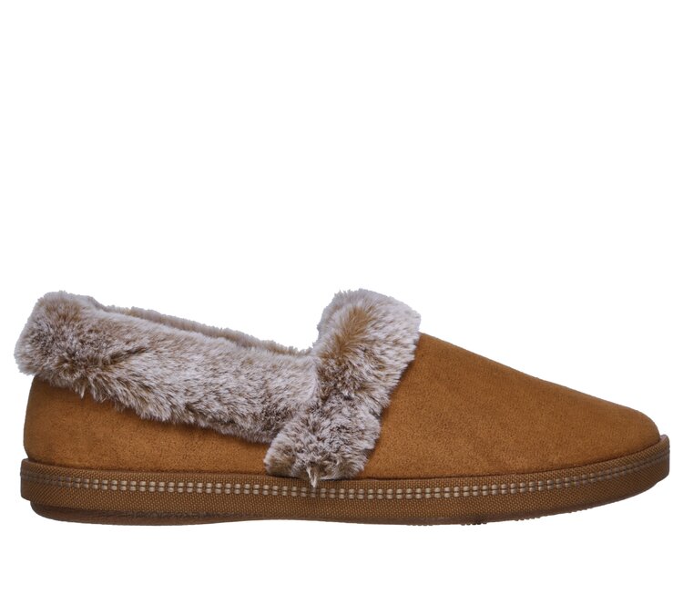 Skechers pantoffel cognac tweede thumbnail
