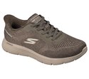 Skechers schoen taupe-thumb-3