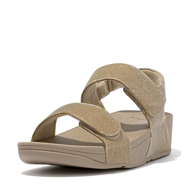 Fitflop sandaal beige tweede thumbnail