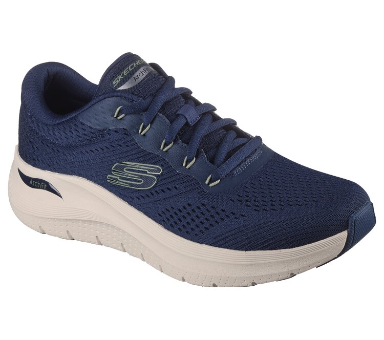 Skechers schoen blauw tweede thumbnail