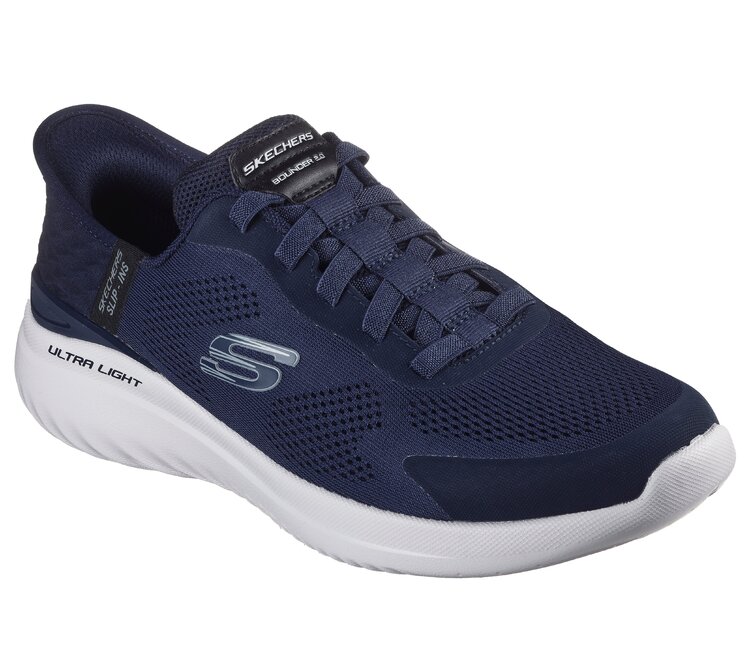 Skechers schoen blauw tweede thumbnail