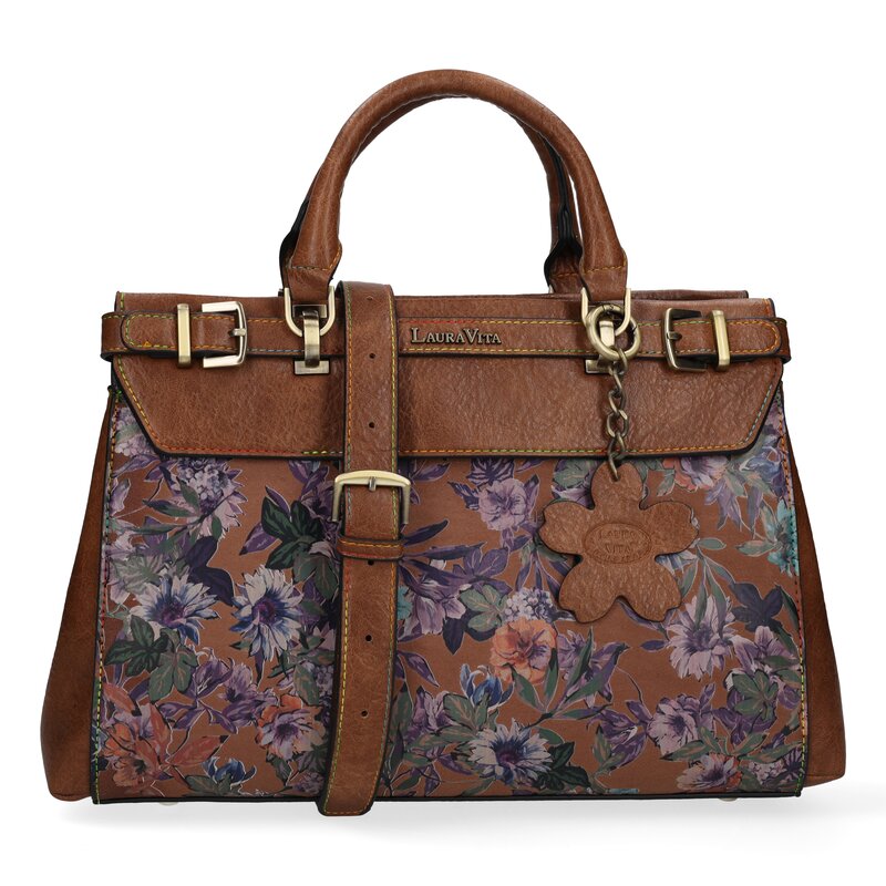 Laura vita handtassen camel-photo-2