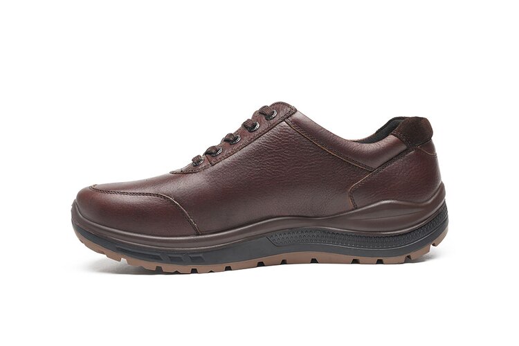 Comfort schoen bruin tweede thumbnail