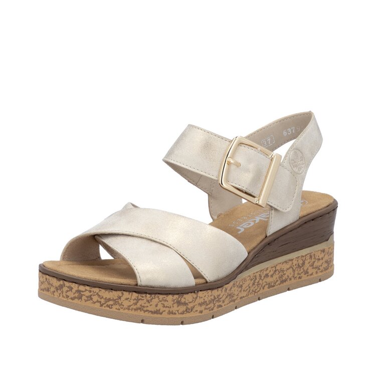 Rieker sandaal beige tweede thumbnail