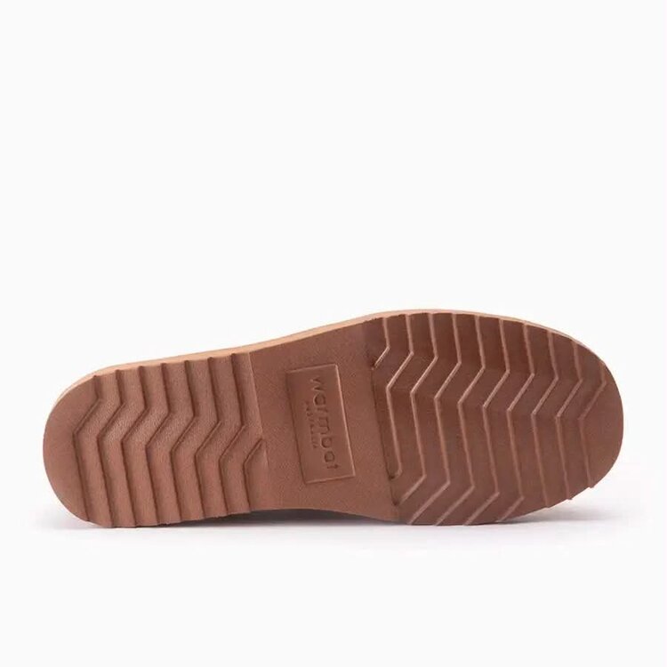 Warmbat pantoffel cognac tweede thumbnail