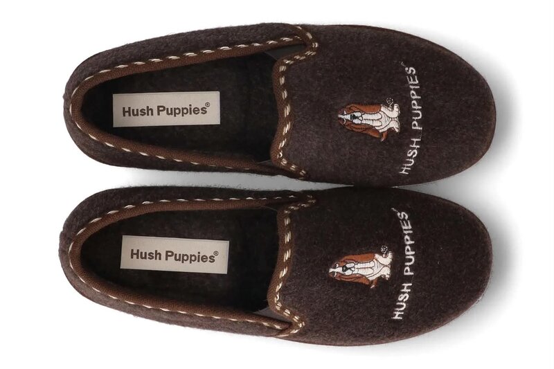 Hush puppies pantoffel bruin-photo-3