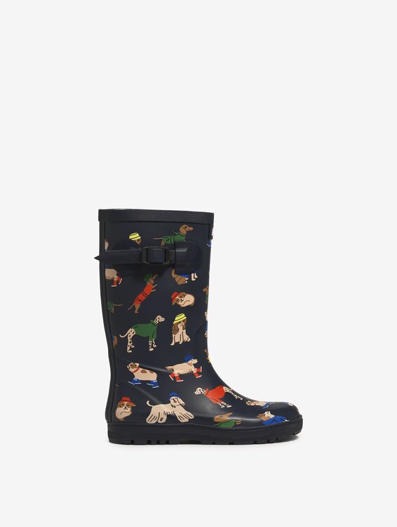 Aigle laars blauw eerste thumbnail