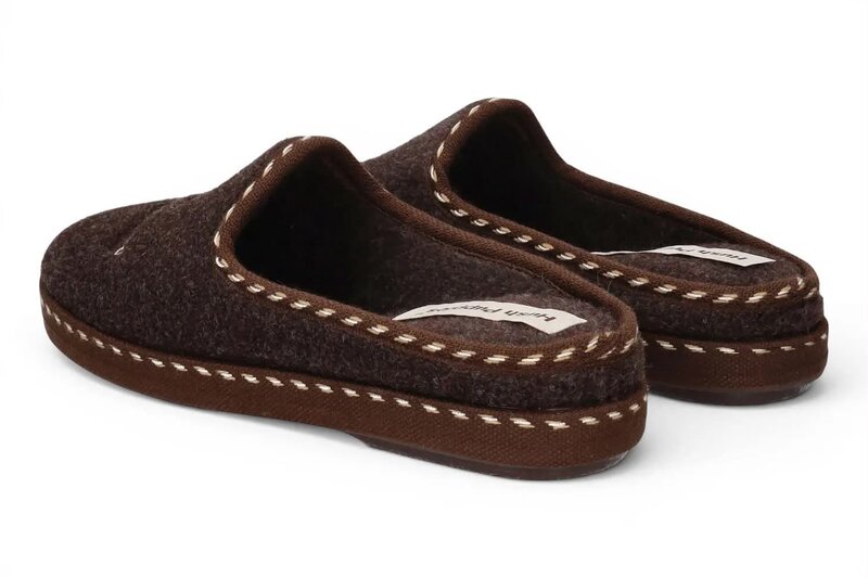 Hush puppies pantoffel bruin-photo-4