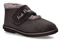 Hush puppies pantoffel bruin-thumb-1
