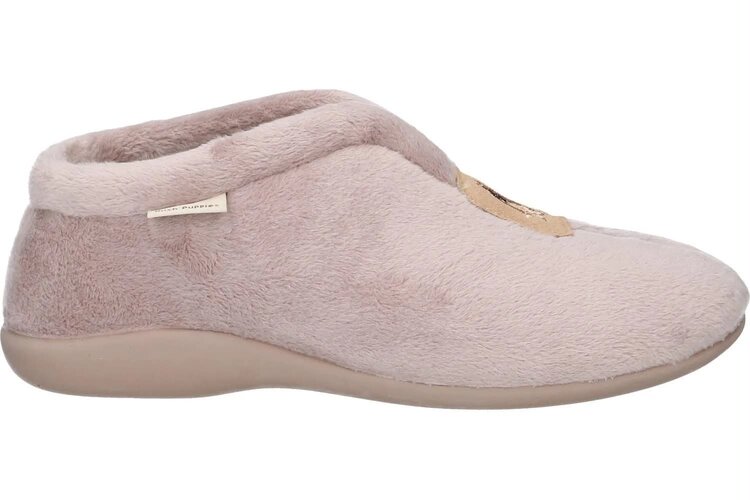 Hush puppies pantoffel beige eerste thumbnail
