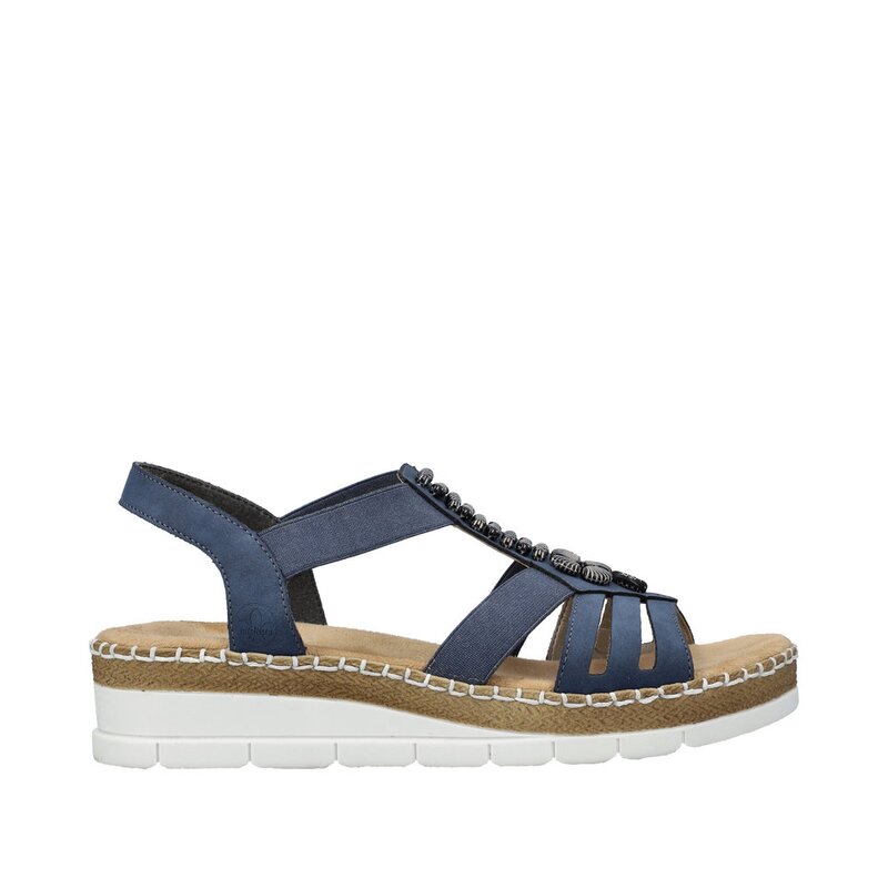 Rieker sandaal blauw-photo-4