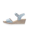 Rieker sandaal licht blauw-thumb-1