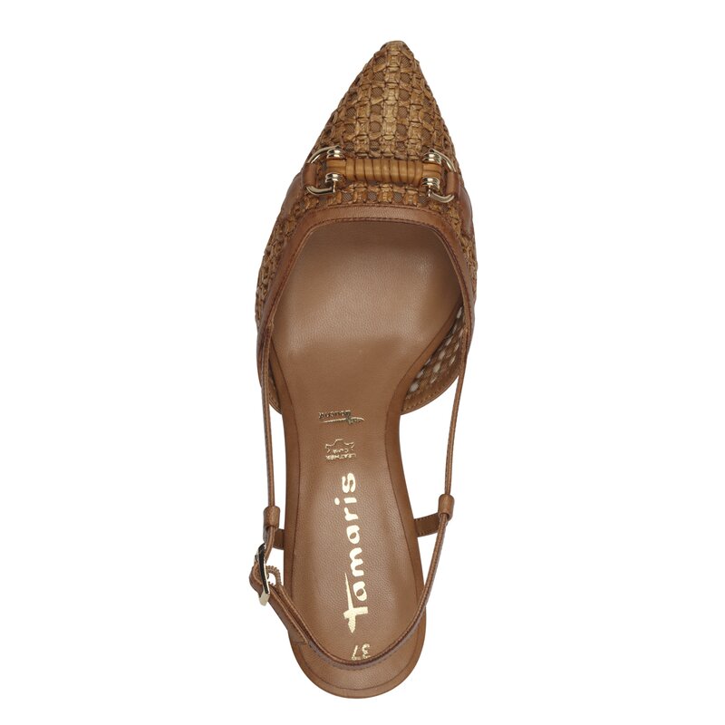 Tamaris schoen cognac-photo-4