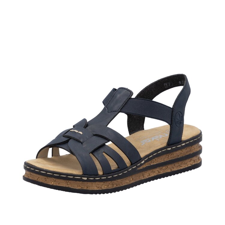 Rieker sandaal blauw tweede thumbnail