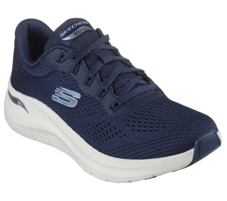 Skechers schoen blauw tweede thumbnail