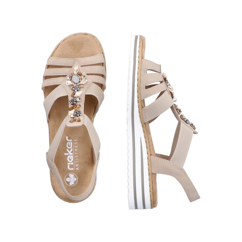 Rieker sandaal beige-photo-5