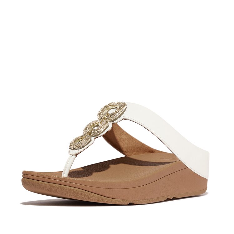 Fitflop teenslipper wit tweede thumbnail