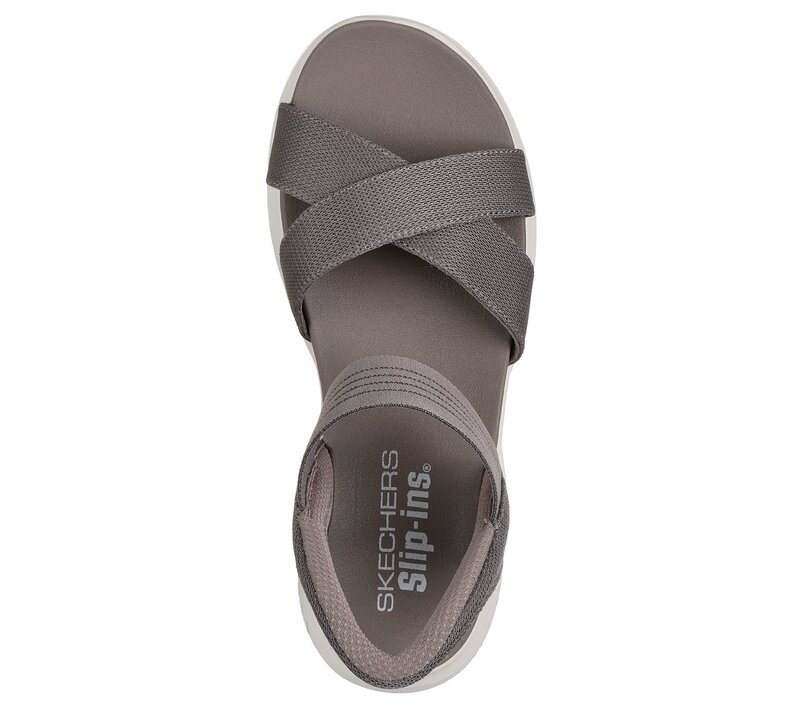 Skechers sandaal taupe-photo-4