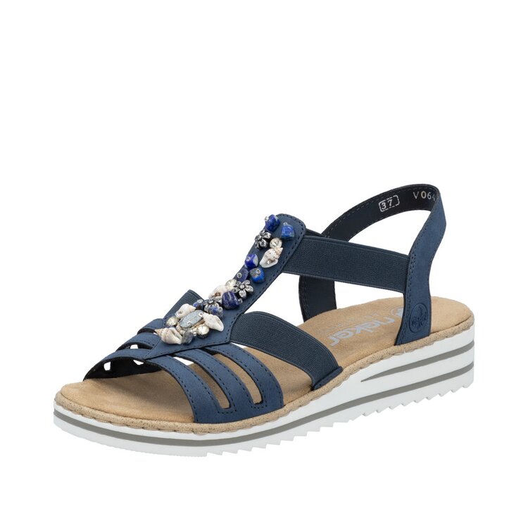Rieker sandaal blauw tweede thumbnail