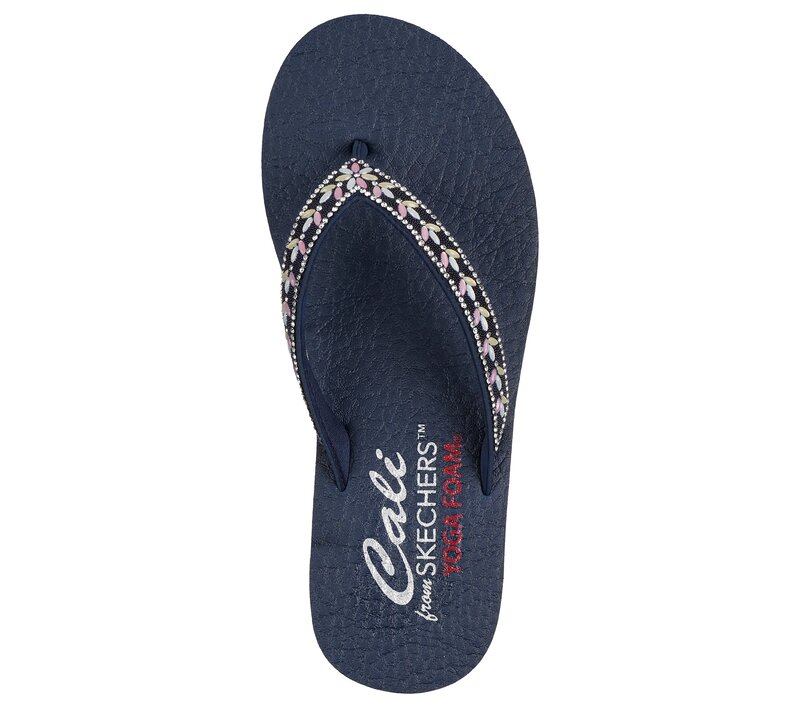 Skechers teenslipper blauw-photo-4